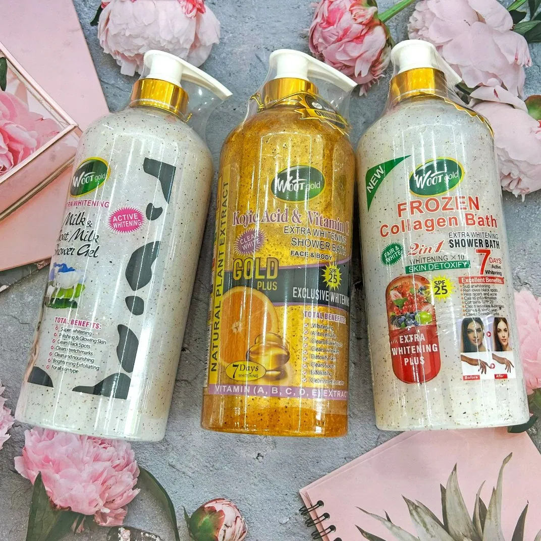 Exfoliating Whitening Nourishing Skin Hydrating Refresh Face & Body Care Shower Gel