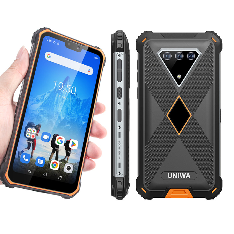 Защищённый смартфон UNIWA F910 с аккумулятором 10000 мАч