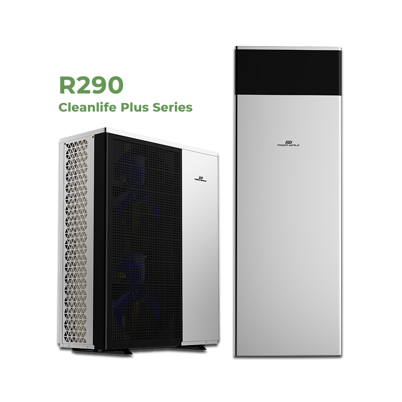 Inverter Air to Water Air Condition for Heating Sst Buffe Water Tank