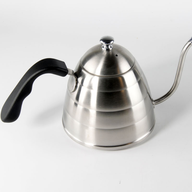 900ml 304 Stainless Steel Handle Drip Coffee Pot Teapot Long Gooseneck Spout Kettle