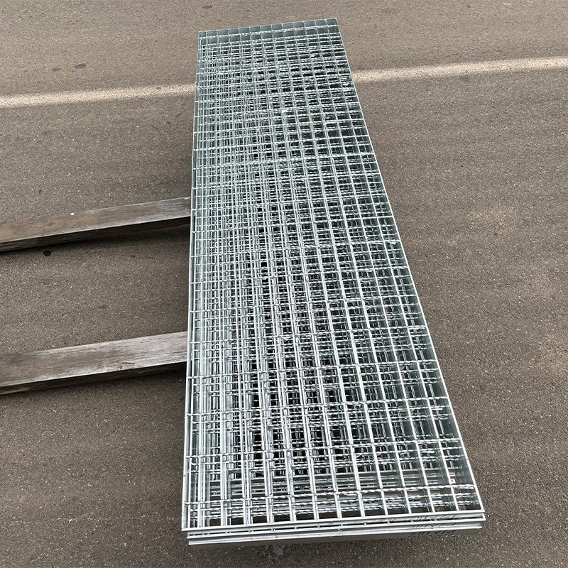 Custom Drain Covers Hot Dipped Galvanised Walkway Heavy Duty Steel Grating