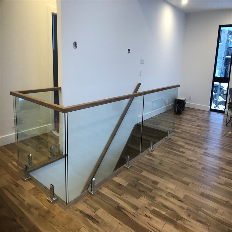 Cbmmart Stainless Steel Railing Outdoor Glass Balustrade Spigot Glass Railing