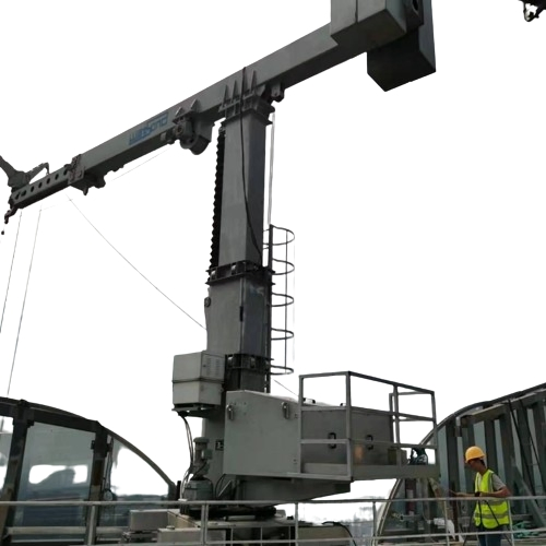 Intelligent High-Rise Building Maintenance Unit (BMU) with Column-Lifting Technology for Safe and Efficient Window Cleaning