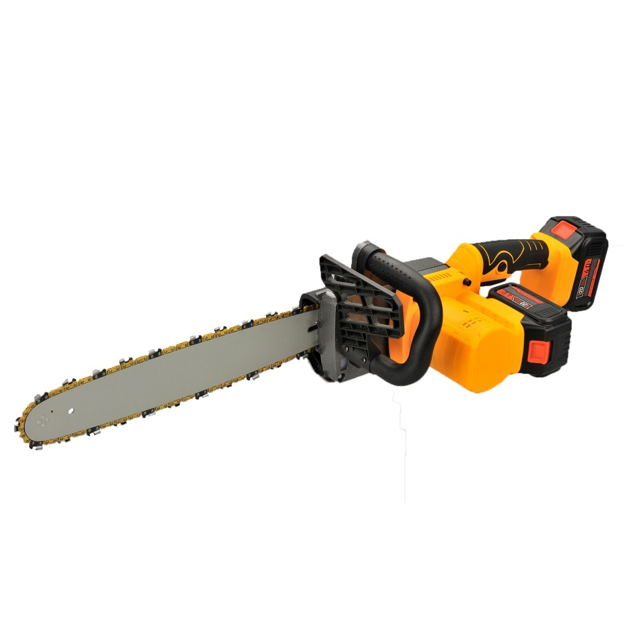 Cordless Electric Chainsaw 21V Battery Powered, Lightweight Design