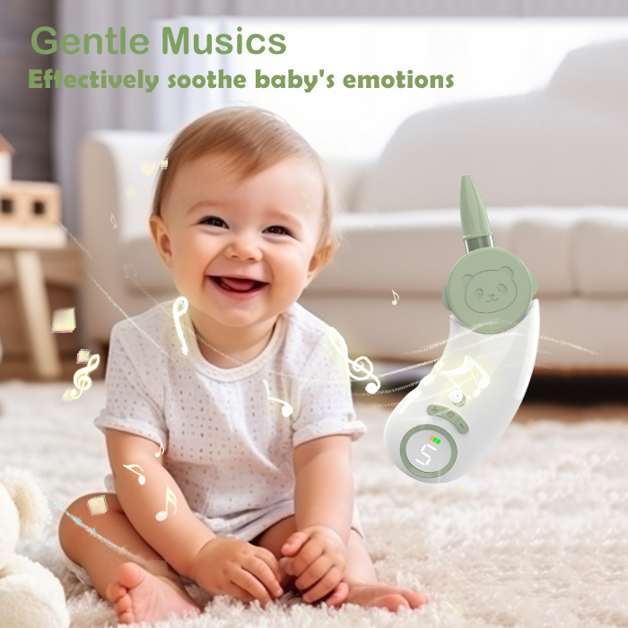 Baby Nose Sucker Cleaner Booger Mucus Remover Electric Nasal Aspirator for Infant