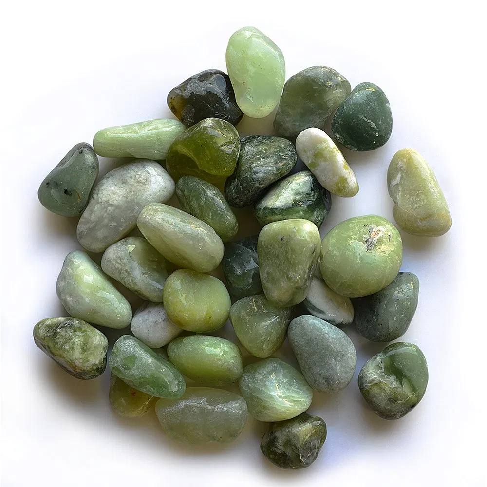 European Style Bathroom Cobble Stone Green Pebble Tile