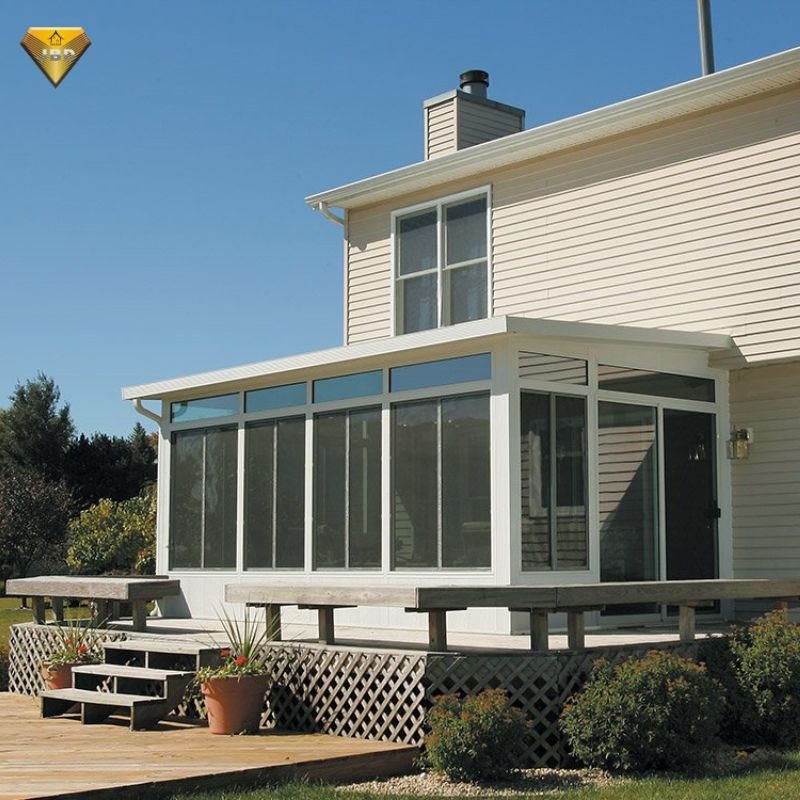 Modern Aluminium Glass House for Stunning Winter Gardens