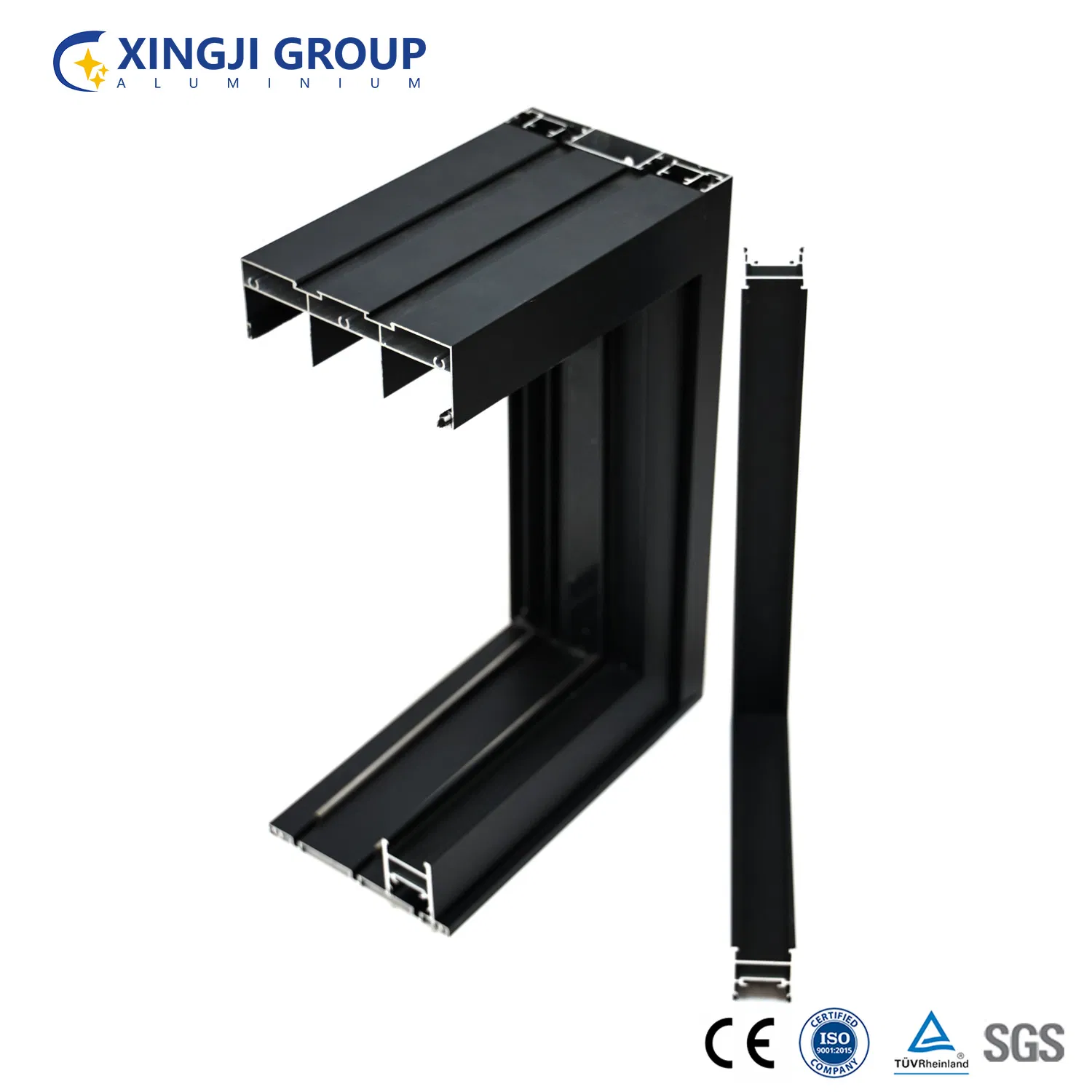 Foshan China Sliding Door Aluminum Profile Powder Coating