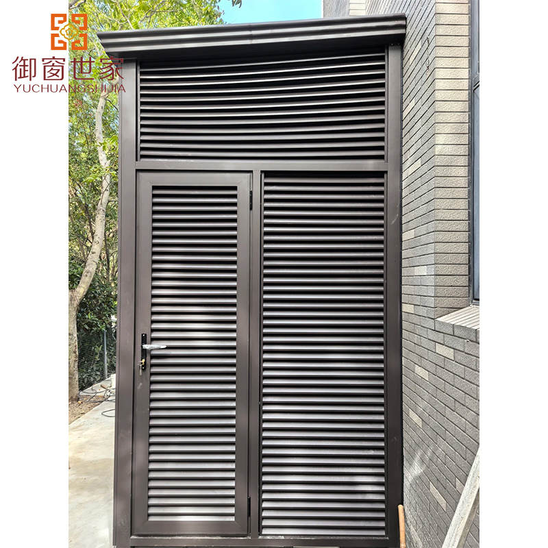 Decorative Aluminum Shutter Outdoor Facade Grille Louver for HAVC Ventilation
