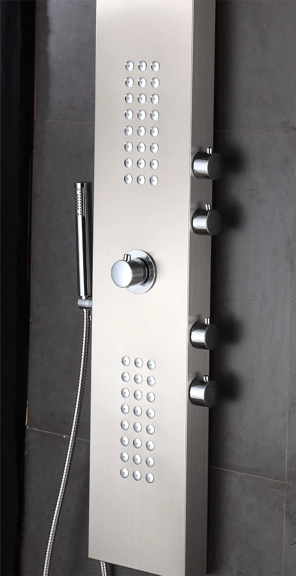 Rainfall Shower Panel System with Temperature Control High-Pressure Shower