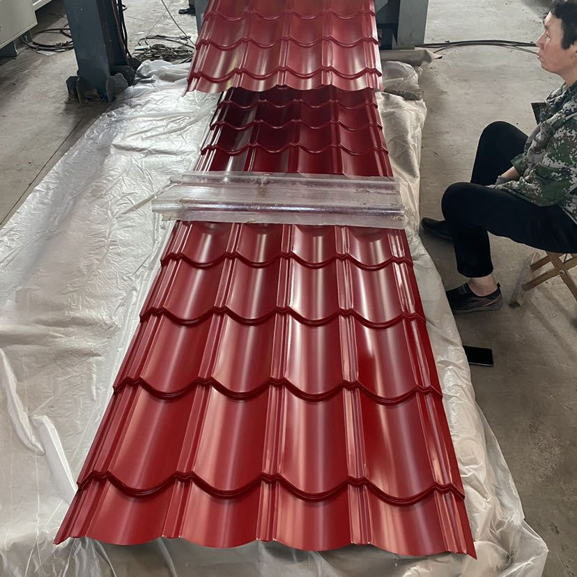 High-Strength Step Roofing Sheet - Multiple Color Options
