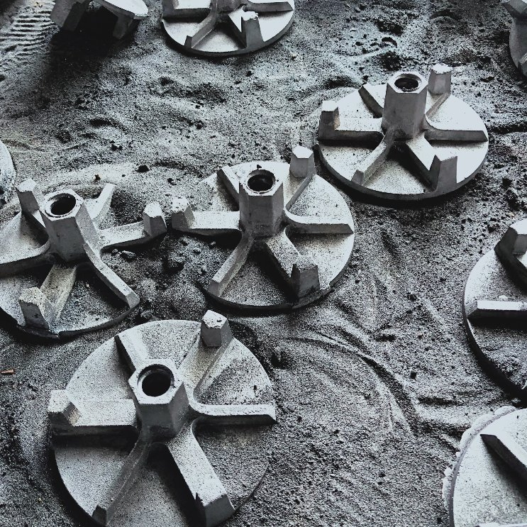 Крыльчатая гайка для опалубки и арматуры