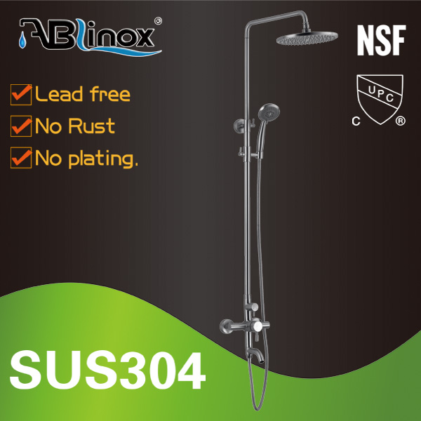 Душевой смеситель из нержавеющей стали 304/316