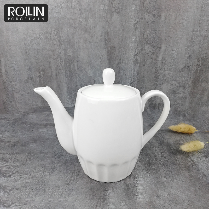 New Design High Porcelain Coffee Pot