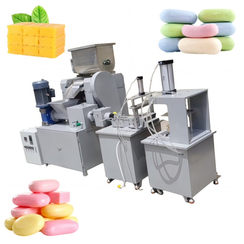Small Soap Production Line-Laundry Soap and Toilet Soap Industrial Soap Manufacturing Equipment Automatic Soap Production Line Factory