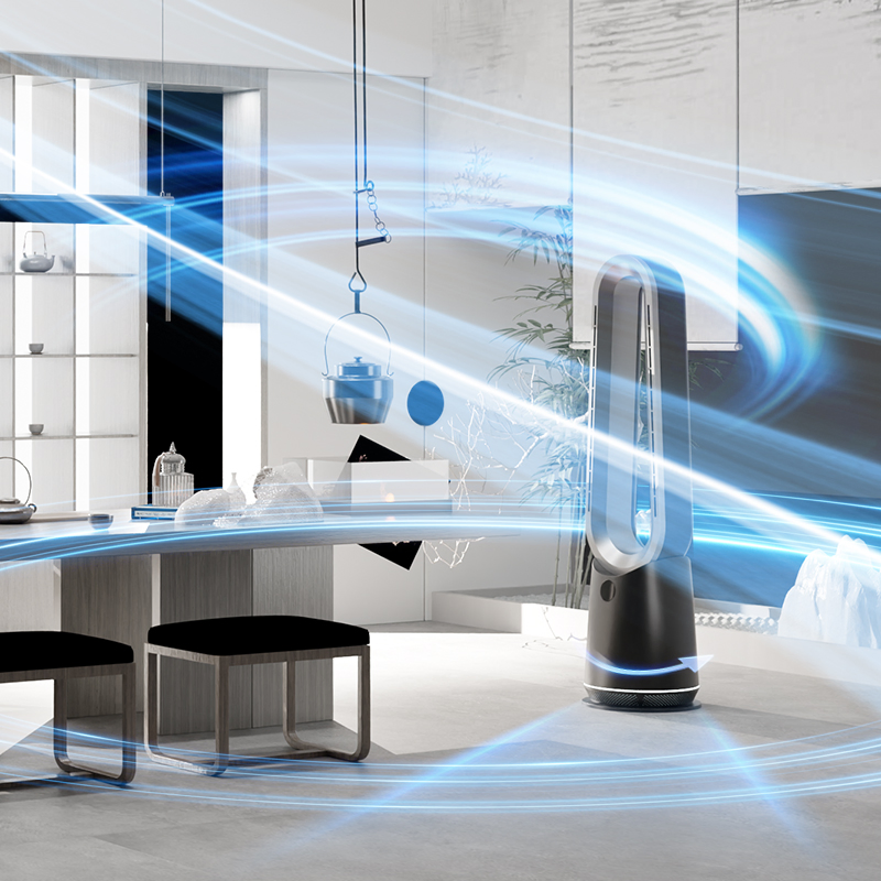 CE BSCI Kc Intelligent Remote Control 3s Fast Heating 2 in 1 Fan Heater 2kw PTC Electric Heater and Cooling Fan