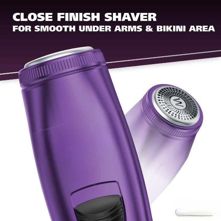 Factory Outlet Rechargeable Gold Purple Luxurious Painless Electric Razor Shaver