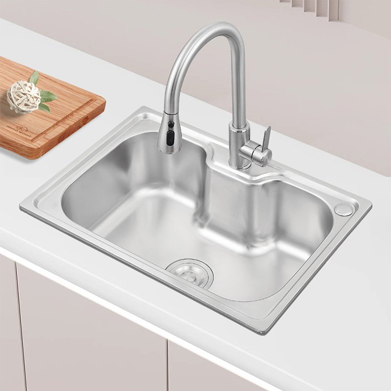 Brazil Pia Da Cozinha Pressed Machine Kitchen Sink Brushed Modern Hot Sale Stainless Steel