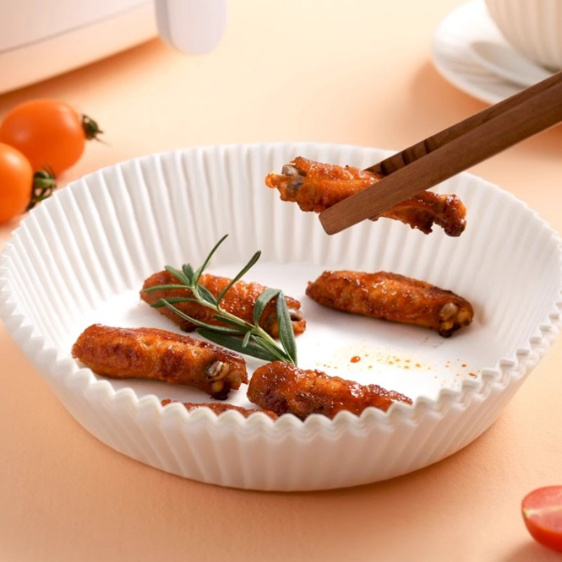 Wholesale Food Grade Disposable Air Fryer Liner, Baking Paper for Air Fryers
