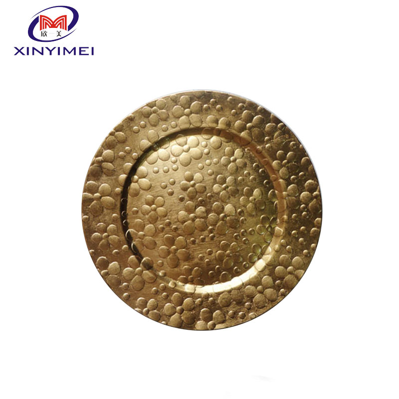 Popular Unique Design Round Heat-Resistant Plastic Dinner Plate for Sale