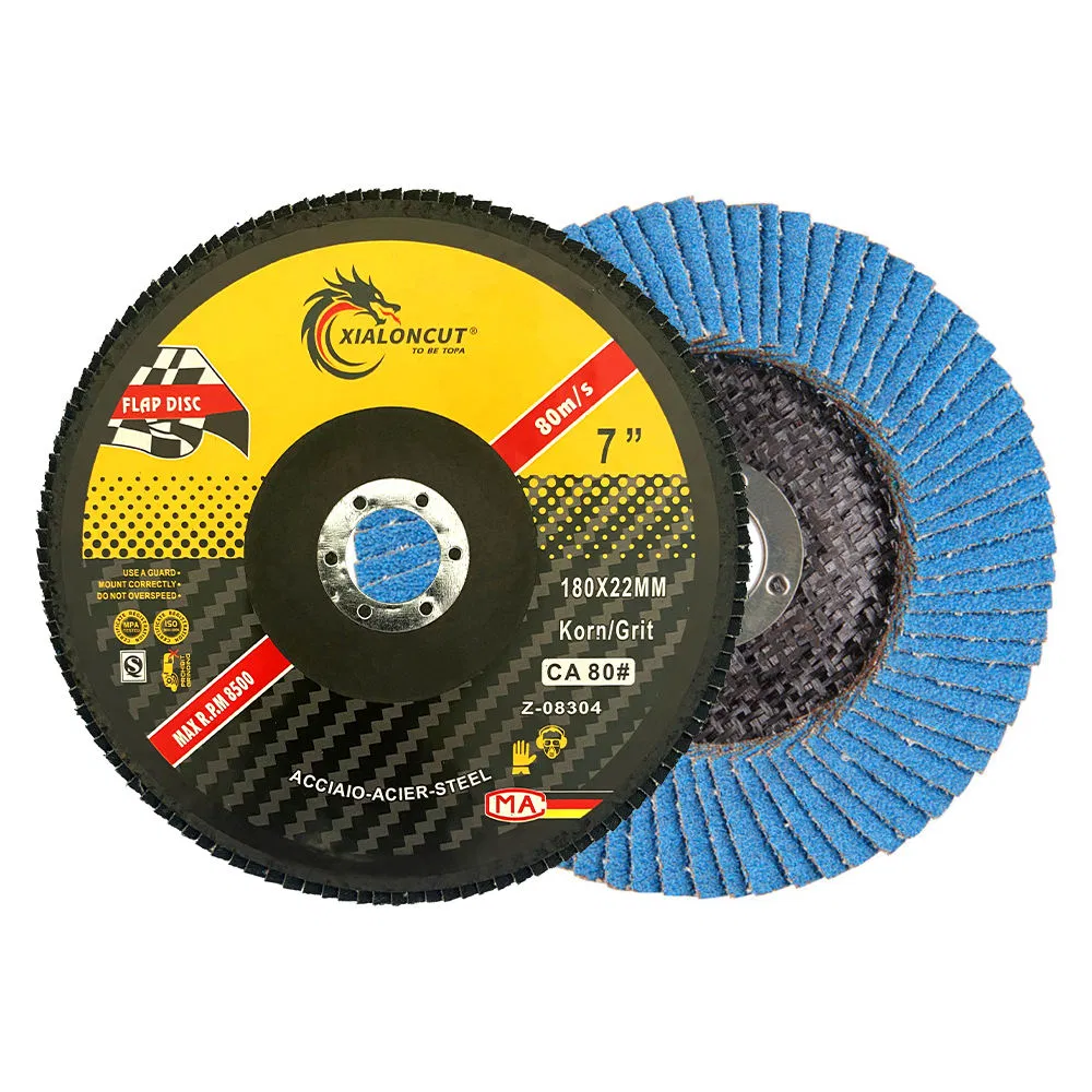 Лепестковый шлифовальный диск 7 дюймов, циркониевый