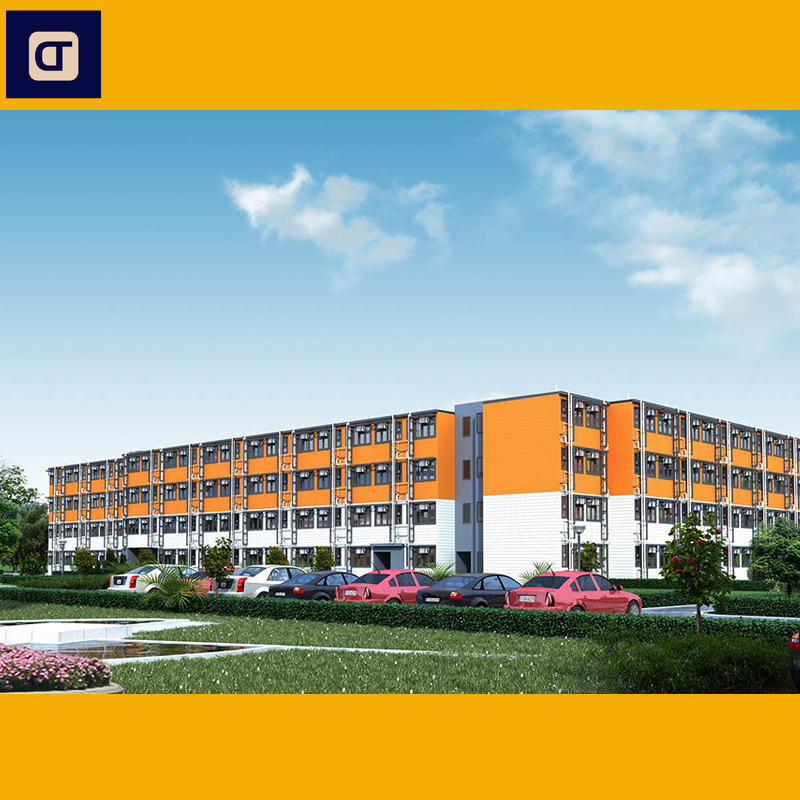 Prefab Steel Structure High Rise House Buildings Prefabricated