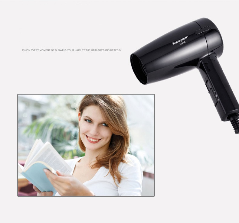 Professional 1200W Ionic Hair Dryer with 2 Speeds/3 Heat Fast Drying