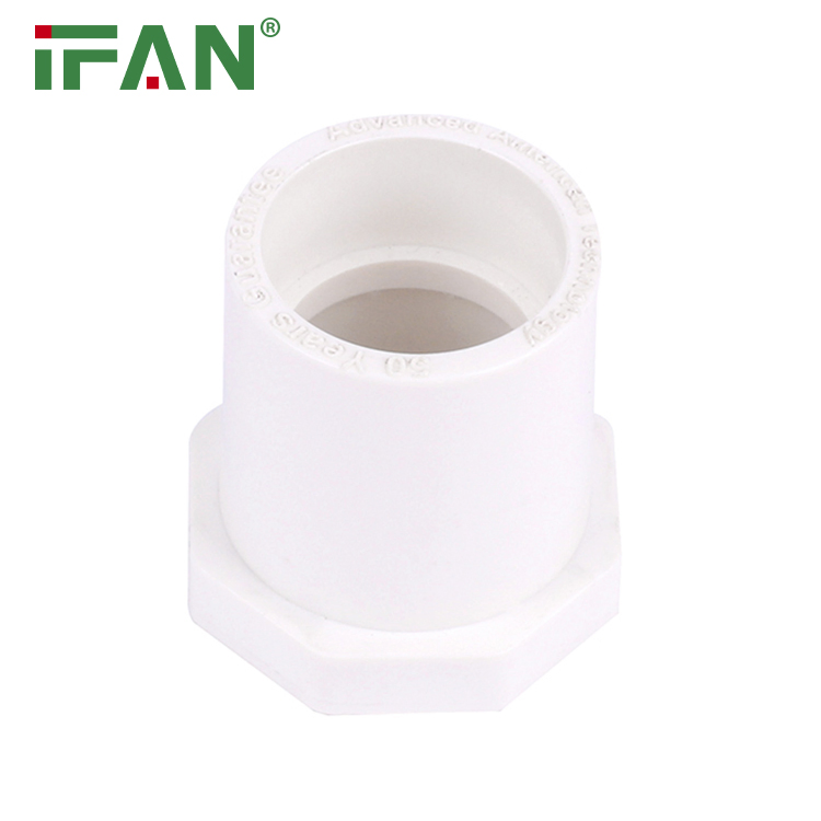 Ifan Sch40 Low Price 3/4"-6" White Pn16 Bushing UPVC Fitting