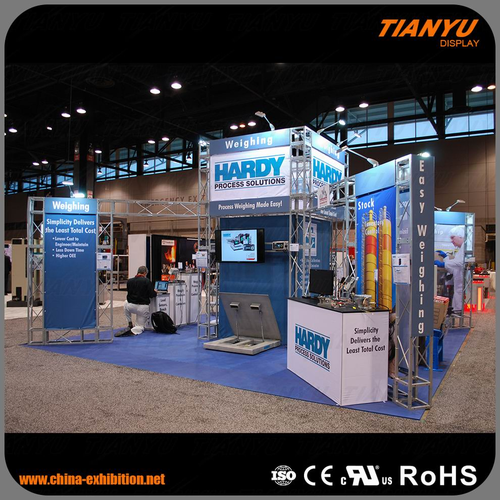 Truss Display with Clear Banner for Tradeshow