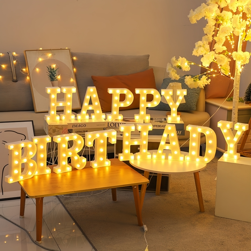 Marquee Letters Large Light up Letters for Birthday Party Wedding Decorations Marquee a to Z Large Signs Arch Kit Decorations