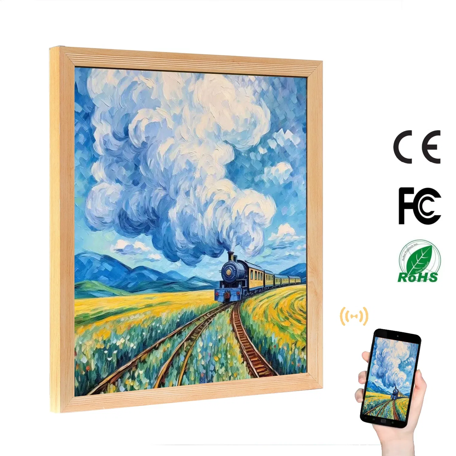 Customizable 19 2 27 9 Inch Art Display with Windows OS