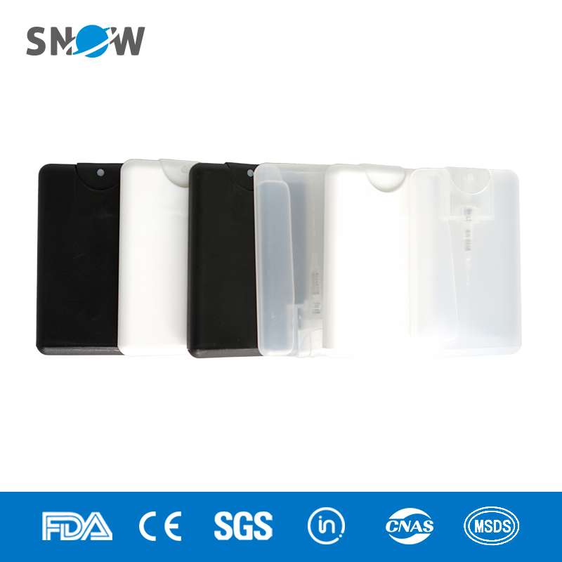 75 Alcohol Mini Size Pocketable Card Hand Sanitiser Spray for Antiseptic