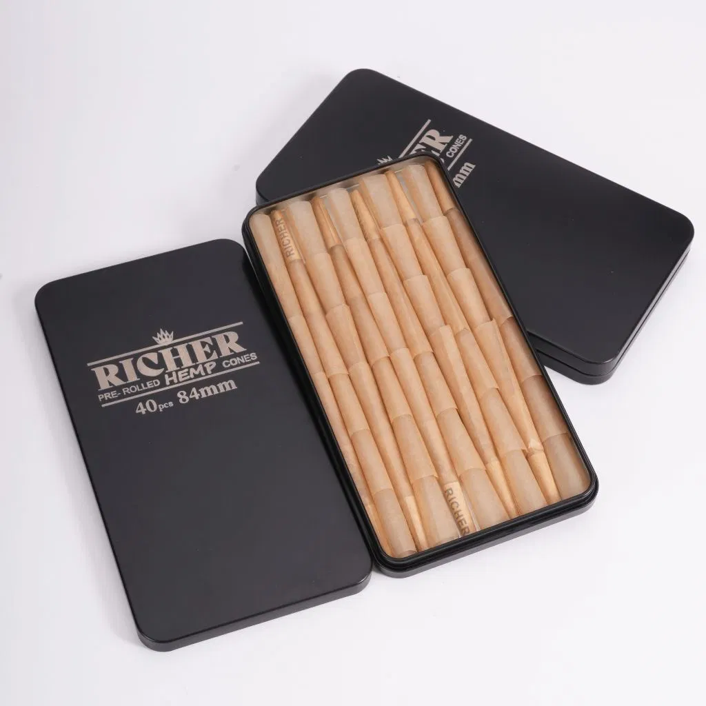 Premium Quality 100% Organic Cone Custom Design Pre Rolled Cones with Tips.