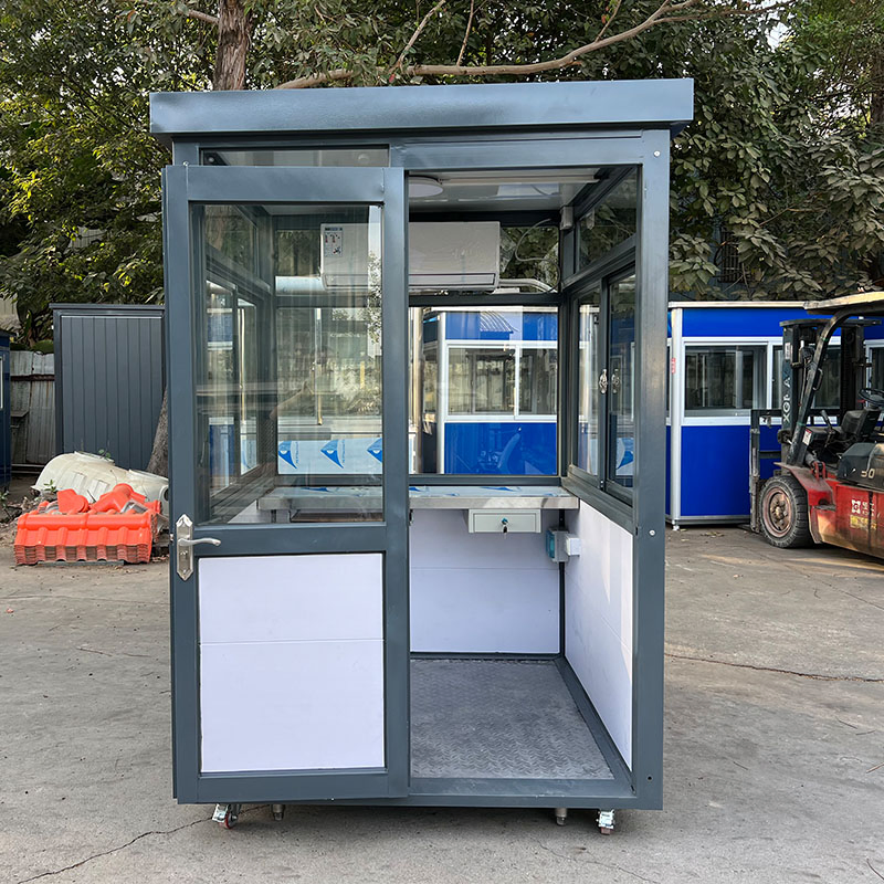 Pre Manufactured Homeguard Wireless CCTV Palang Guard House