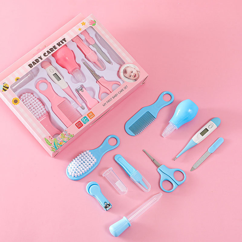 Free Samples Factory Direct Price Multiple Colors Newborn Infant Baby Care Accessories Manicure Kits