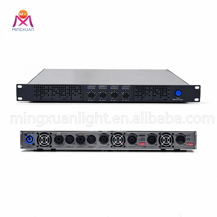 Профессиональный усилитель мощности 1U 1800W