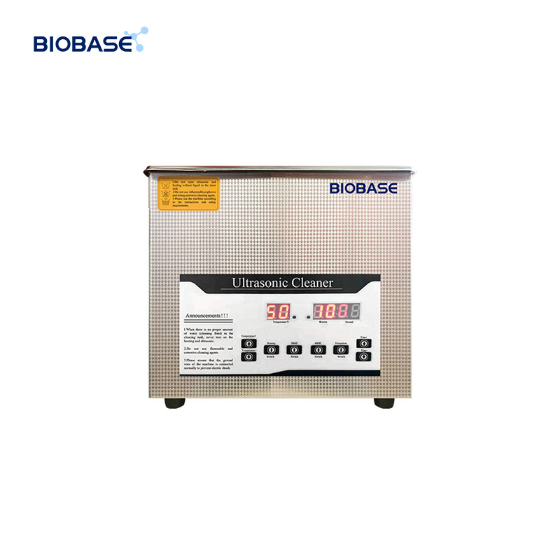 Biobase Ultrasonic Cleaner Single Frequency Type UC-40A 10L 1.3L~30L Cleaner for Laboratory