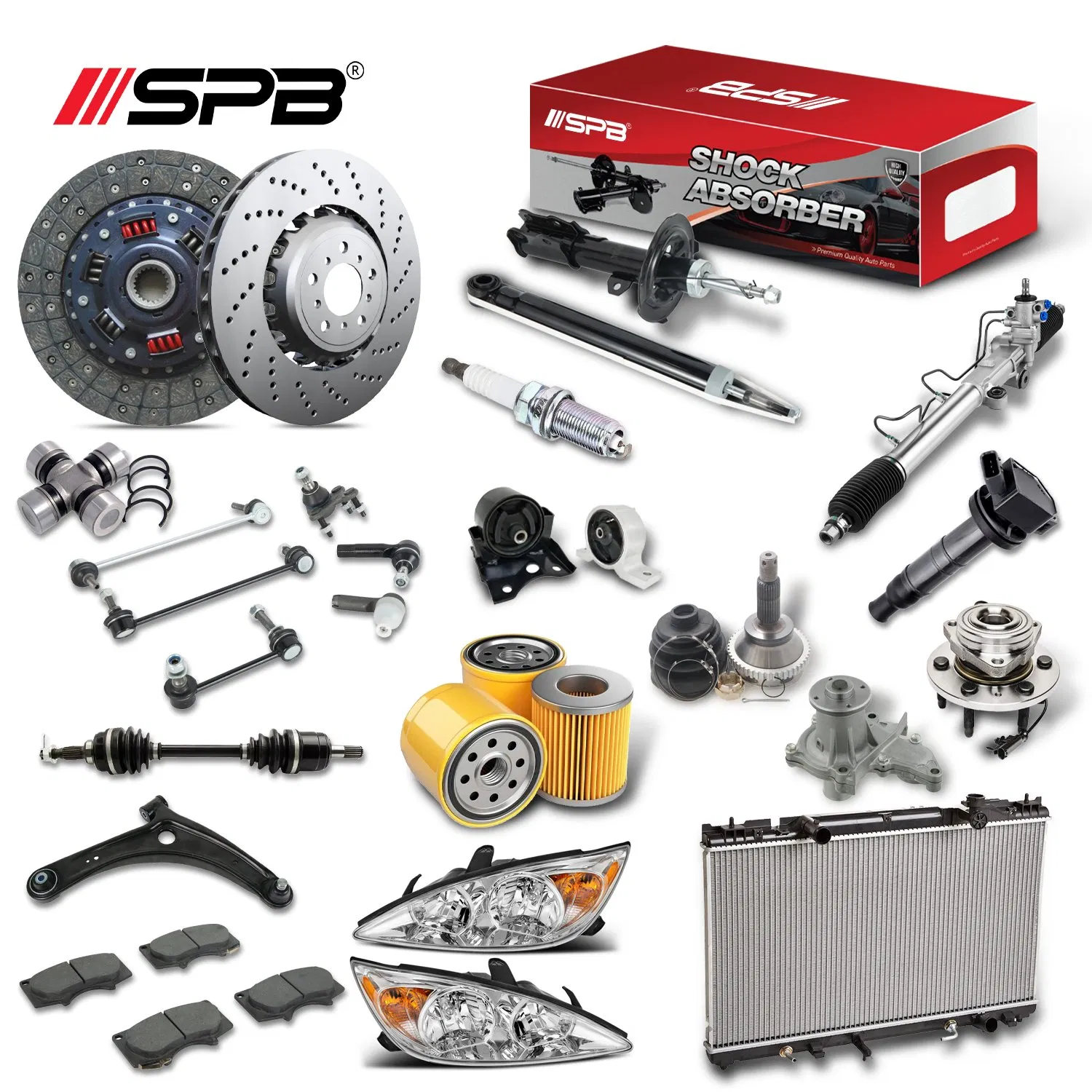 Керамические тормозные колодки SPABB для BMW