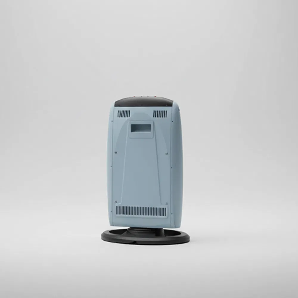 Energy-Efficient Oscillating Halogen Lamp Heater with Safety Tip-Over Switch