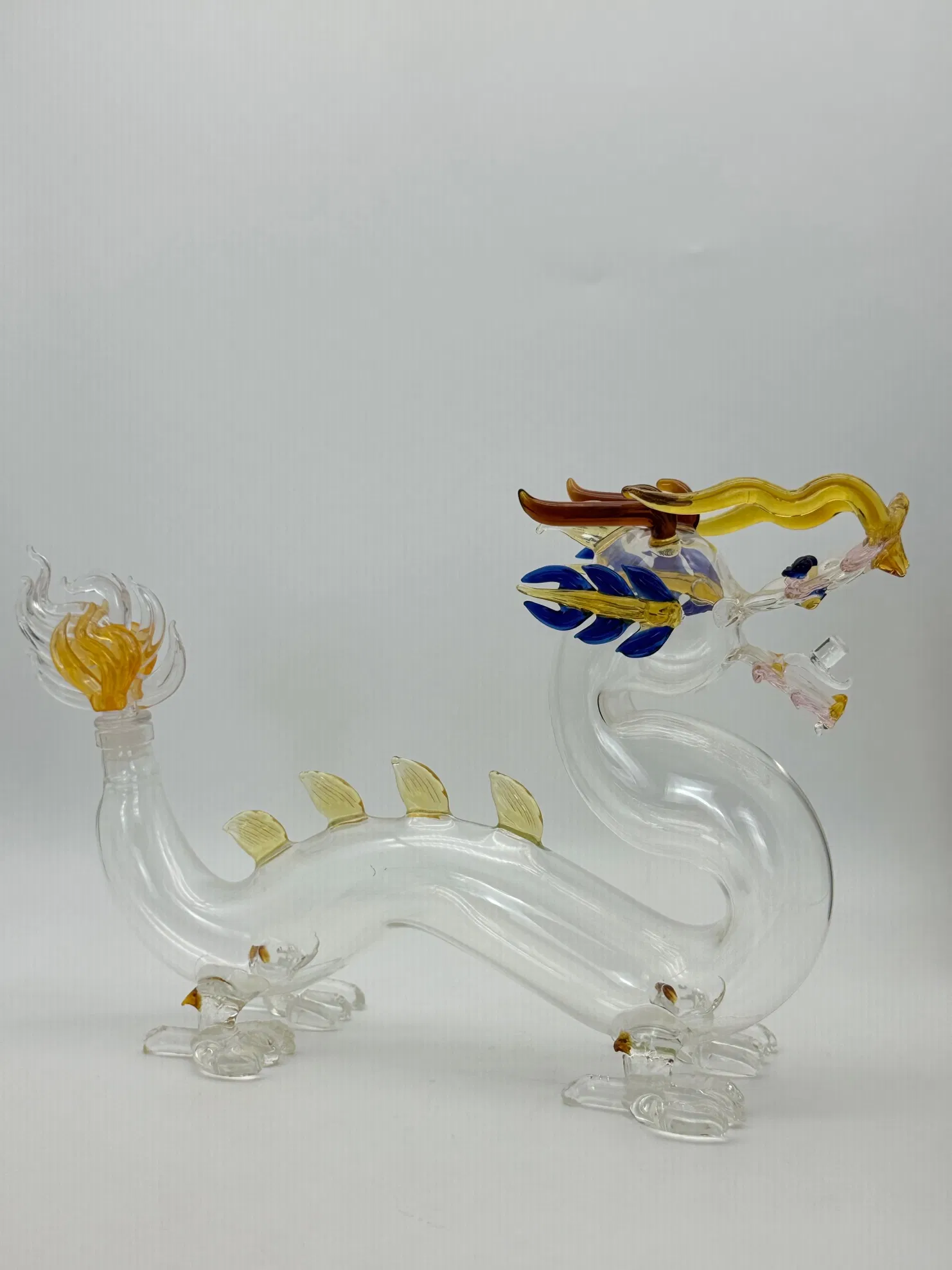 New Hot Sales Wine Decanter Whisky Decanter Glass Decanter High Borosilicate Glass Dragon