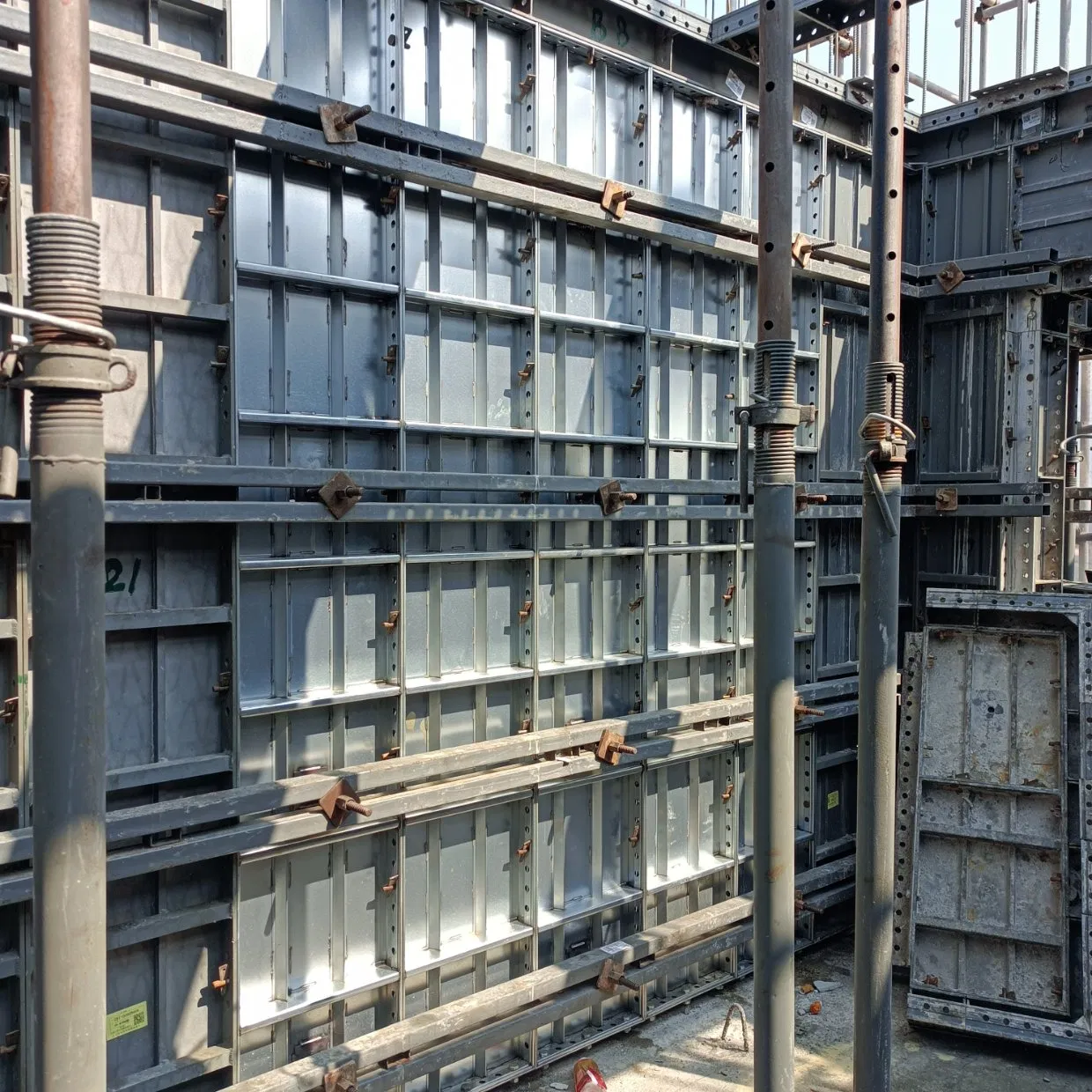 China Factory Construction Concrete Metal Steel Formwork for Wall and Column Construction