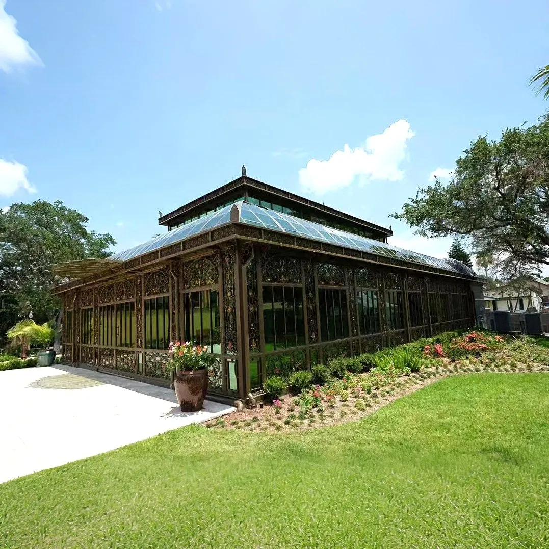 Luxury Sunroom Haven with High Quality Metal Frame for Outdoor Relaxation