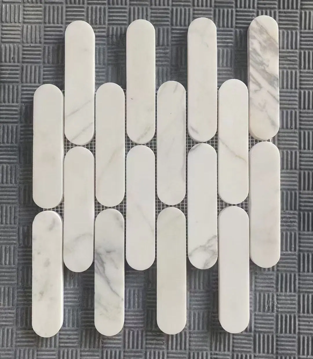 Stone Mosaic Marble Mosaic Water Jet for Decoration Interior Design Wall Cladding