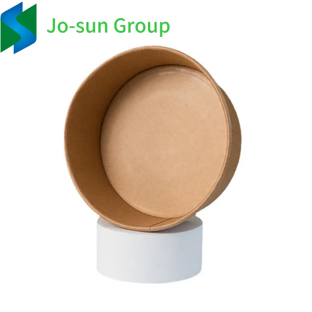 Jo-Sun Hot Sale 32 Oz Disposable Food Container Brown Kraft Paper Bowl Soup Salad Bowl