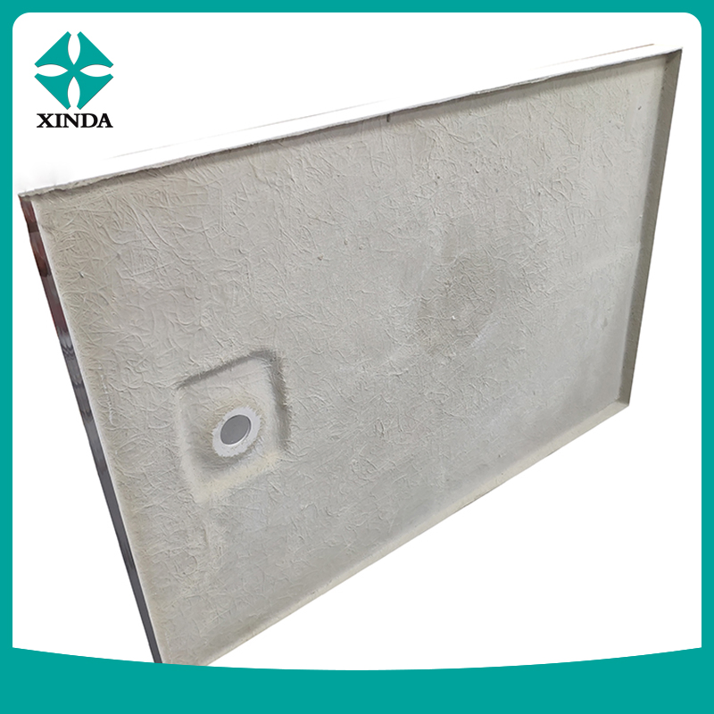 Floor Mounting Round Shape SMC Shower Tray