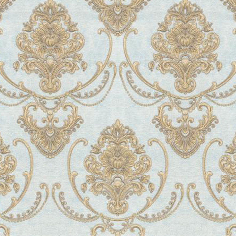 Modern Minimalist Damascus Embossed Wallpaper Nonwoven Wallpaper Bedroom Living Room Background Decorative Wall Sticker