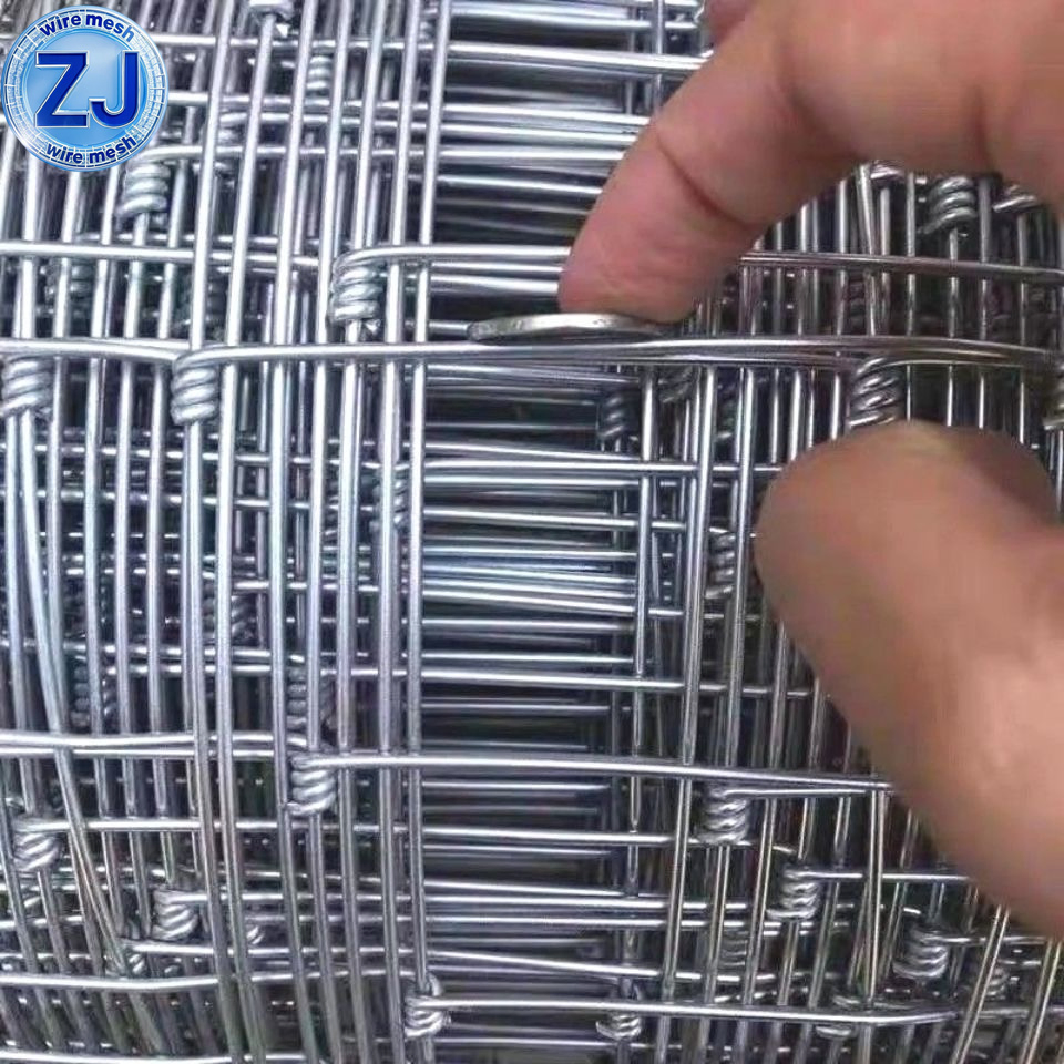 Customization Hot Dipped Galvanized Hinge Joint Field Pasture Fence Deer Fence Mesh for Horse or Goat