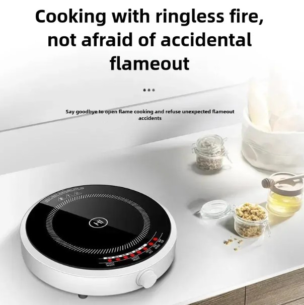 Convenient Touchpad Infrared Induction Cooker with Temperature Adjustment Features