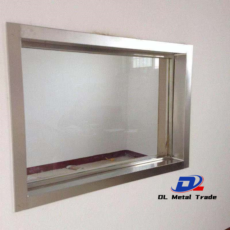 Hospital Medical X-ray Lead Glass for Protective X-ray and CT Room