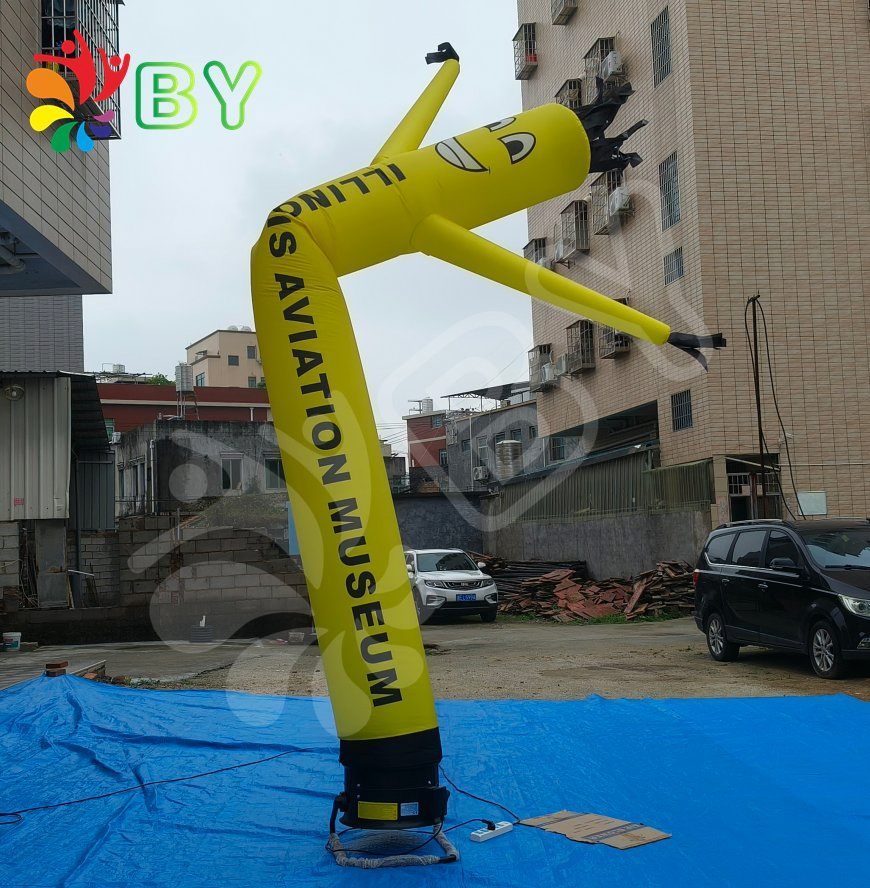 Outdoor Decoration Waving Hand Inflatable Cat Air Dancer with Air Blower